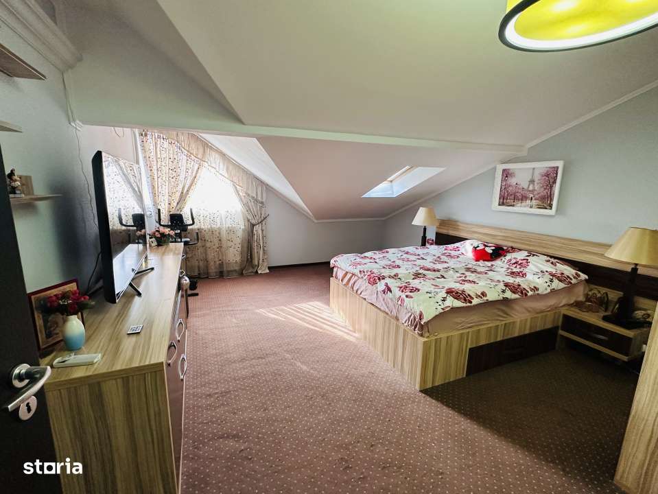 Duplex 3 camere, mobilat utilat utra-lux, 147 mp, Rosu, Militari Resid-15