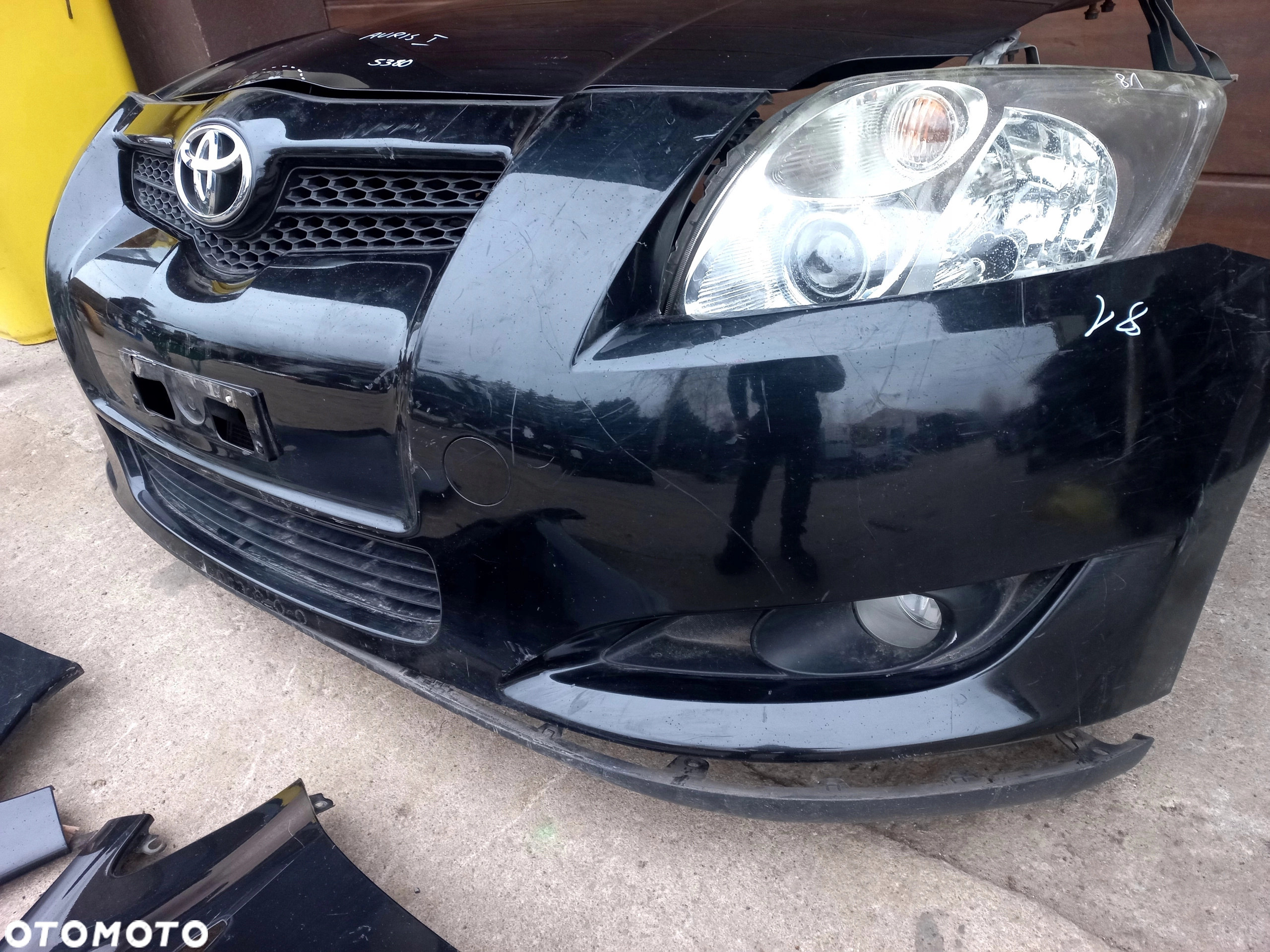 Toyota Auris I kompletny przód zderzak maska pas - 6