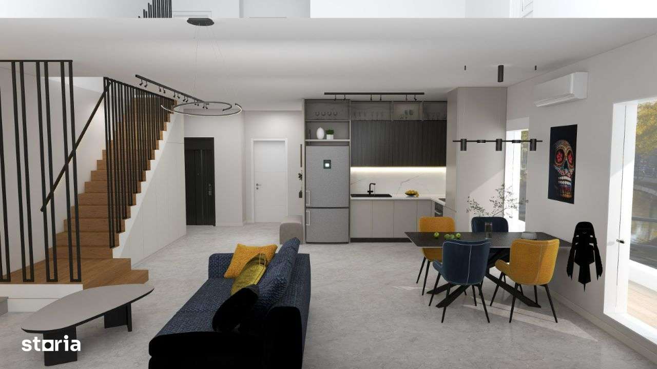 Duplex pe 2 etaje finalizat langa metrou Berceni parcare inclusa - Imagine principală: 2/20