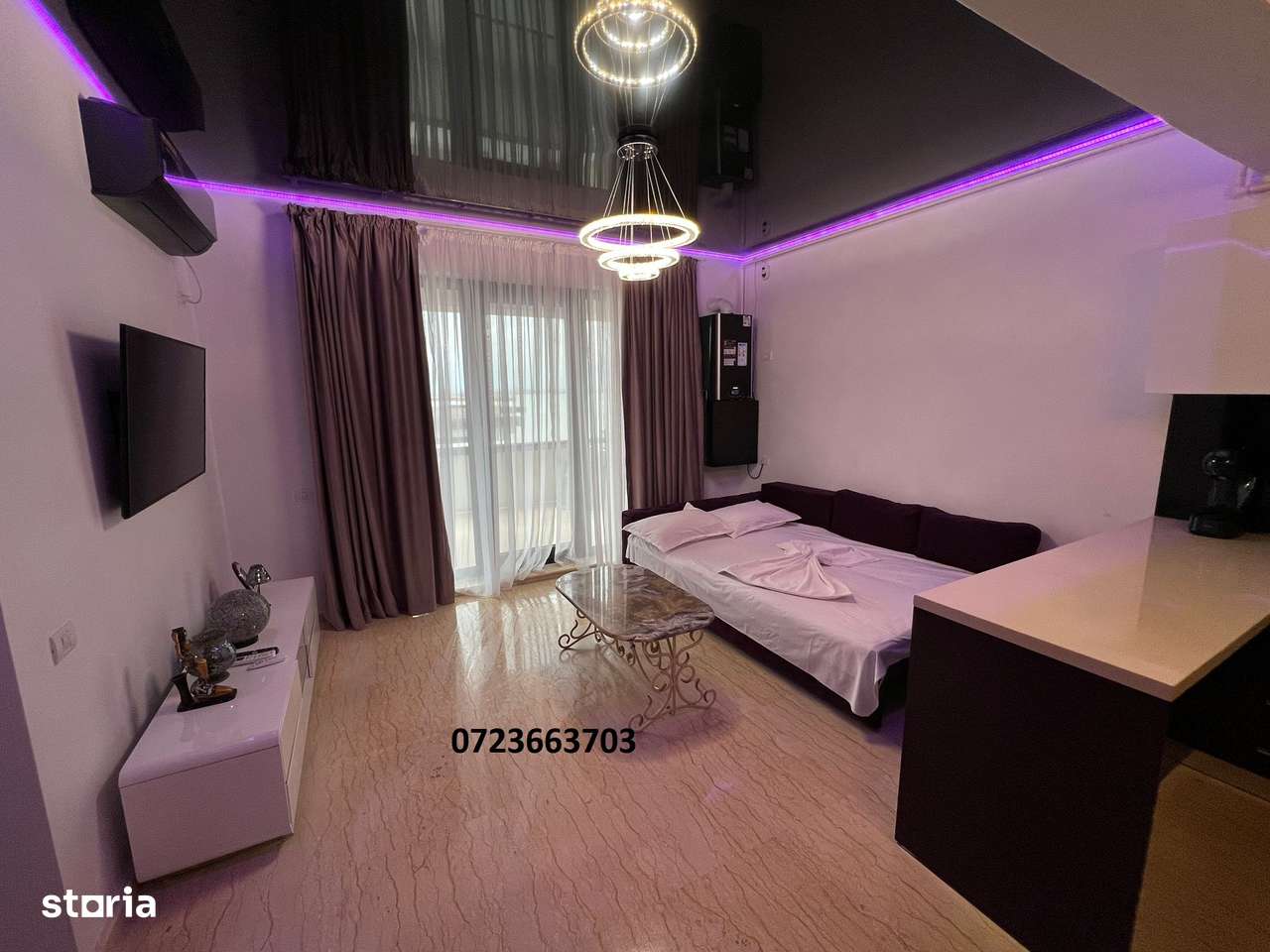 2 camere de inchiriat Building Ștefan Lake 450 euro/ luna - Imagine principală: 3/14