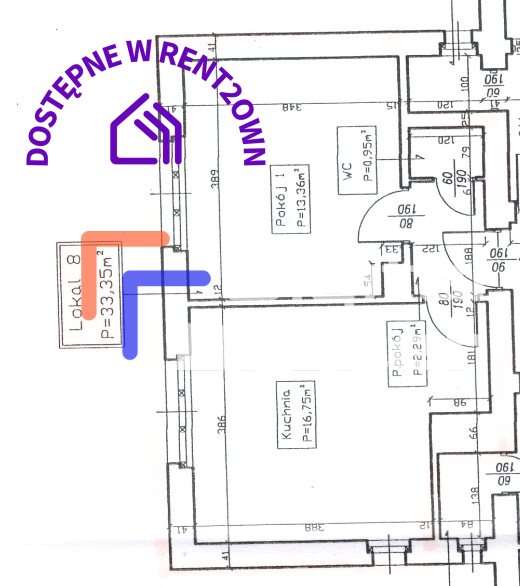 Śródmieście | 33 m² | 2 pokoje | piwnica - Pełny obrazek: 5/5