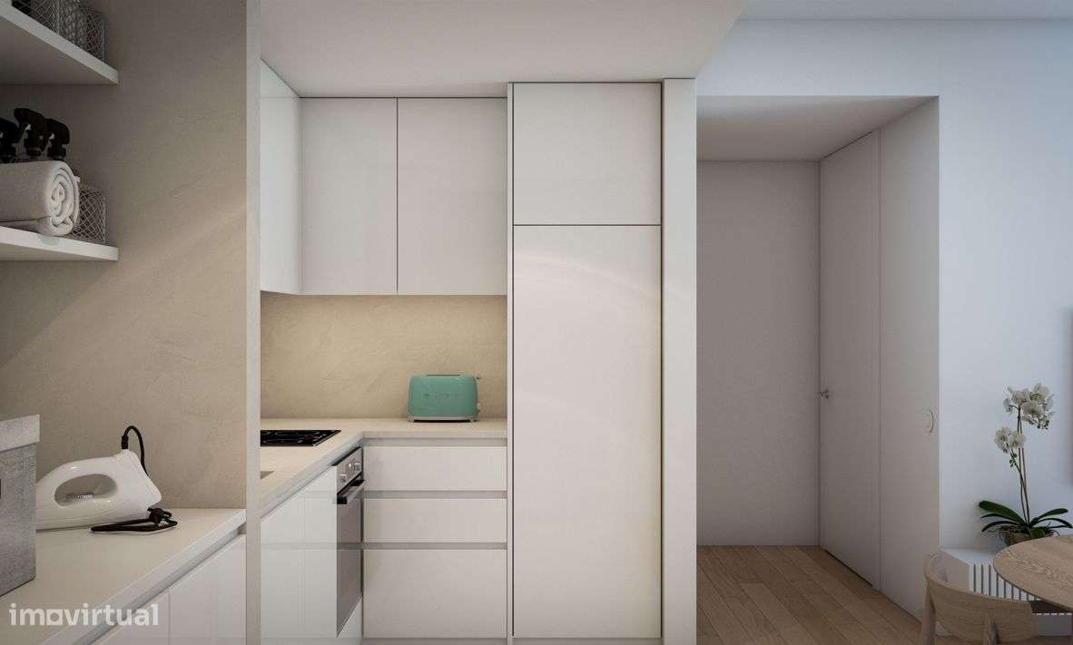 Deslumbrante apartamento T1 em Guimarães-5