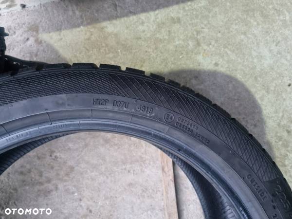 OPONY CONTI WINTERCONTACT ts850 225/45R18 2019r.7mmx2 bdb stan - 8