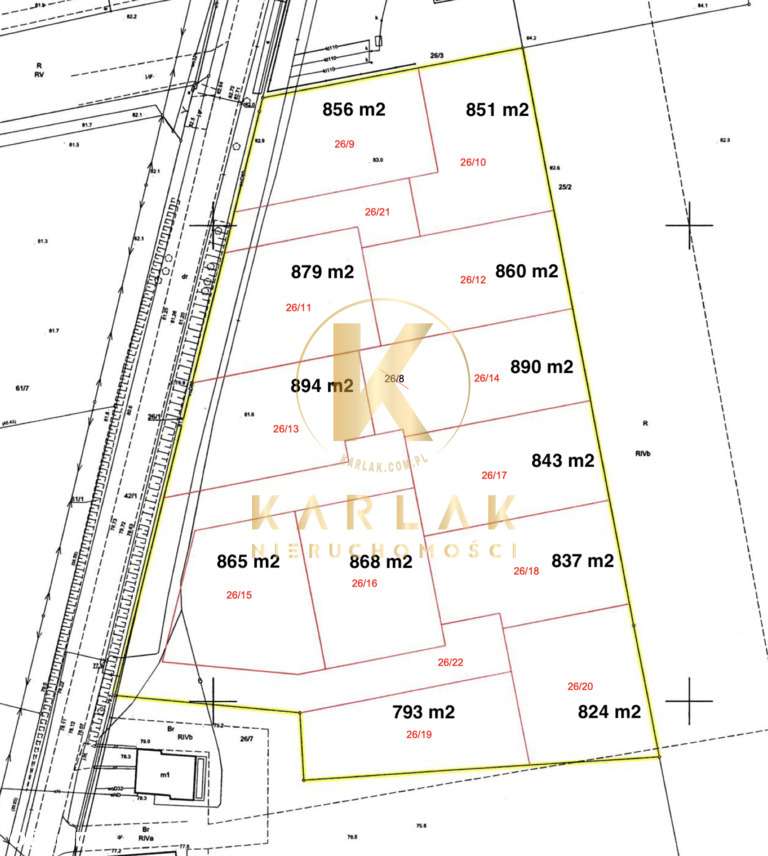 Działki budowlane w Międzychodzie koło Śremu z WZ-11
