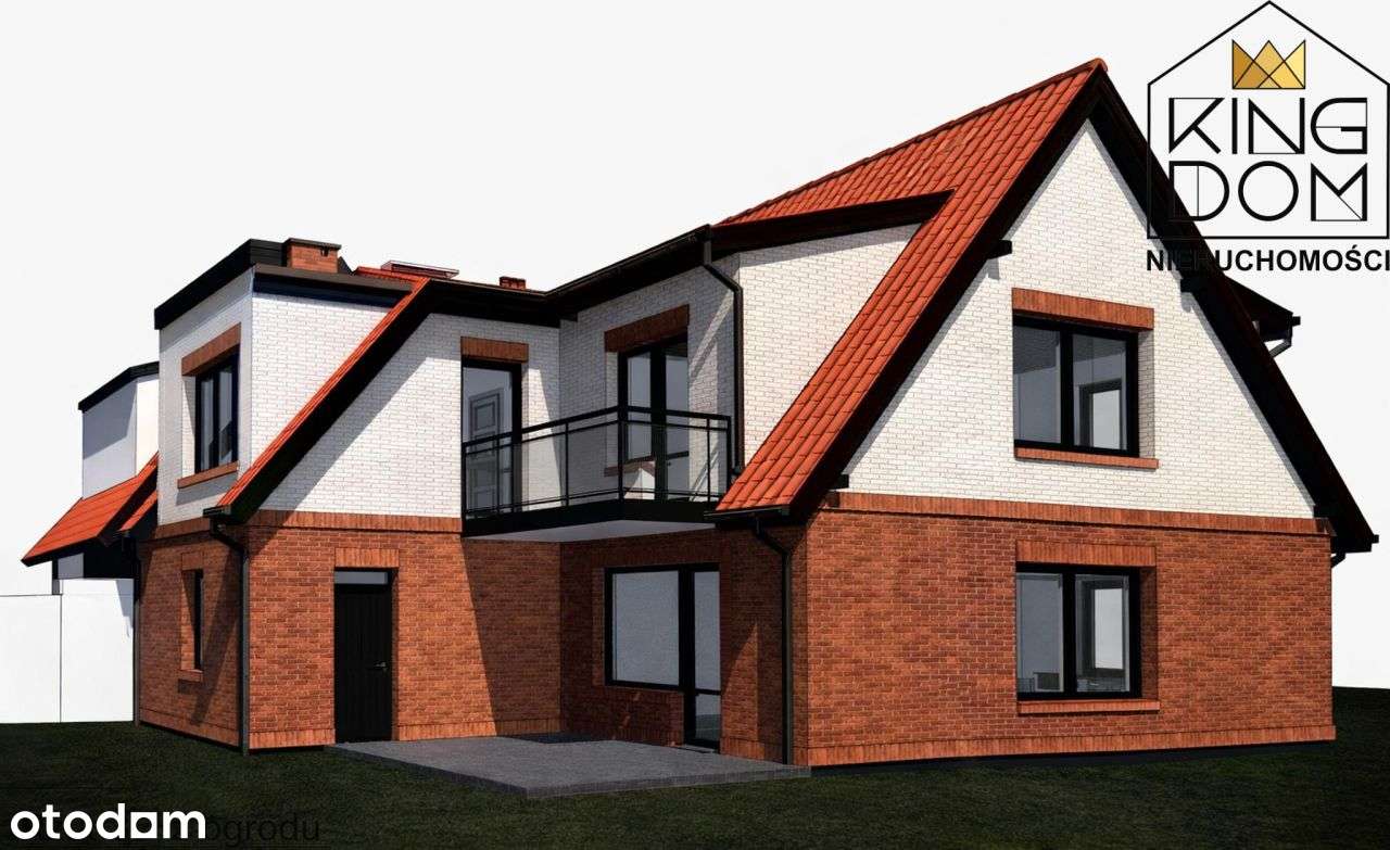 Bliźniak z projektem i pozwoleniem na rozbudowę
