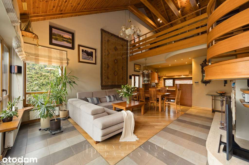 Klimatyczny dom w Wilanowie skąpany w zieleni! - Pełny obrazek: 2/20