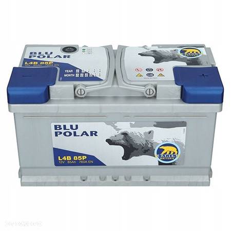 Akumulator Baren Blu Polar 12V 85Ah 760A P - 2