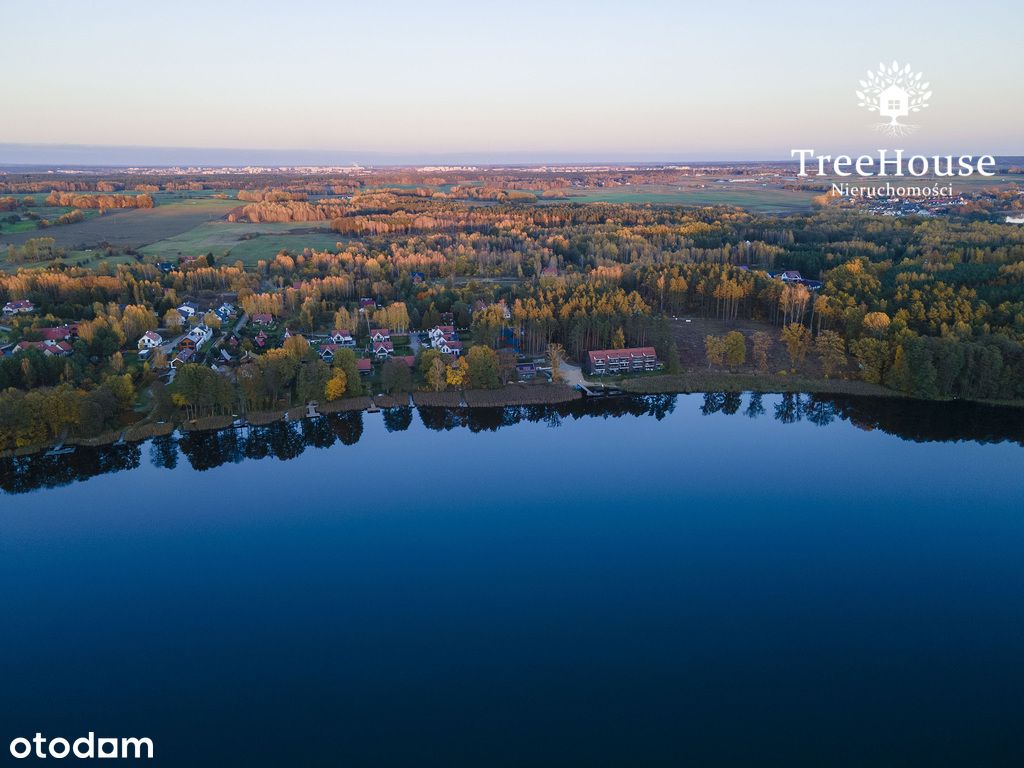 Działka inwestycyjna nad jeziorem w Tomaszkowie