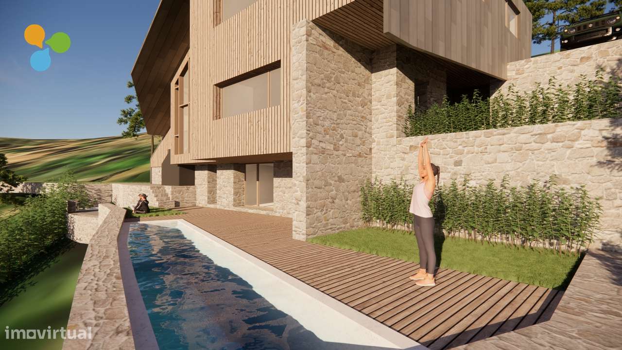 Moradia Devoluta – Projeto Aprovado na Serra da Estrela - Grande imagem: 1/20