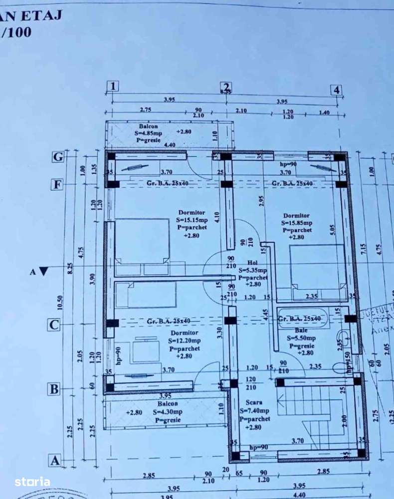 Vila cu etaj Breazu Pădurea Mârzești – 4 camere, încălzire pardoseală-14