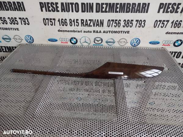 Ornament Trim Bord Mahon Audi A6 4G C7 An 2011-2012-2013-2014-2015-2016-2017-2018 Volan Stanga - Dezmembrari Arad - 3