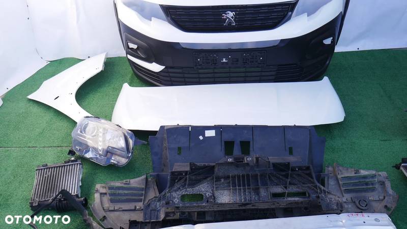 PEUGEOT RIFTER PRZÓD MASKA BŁOTNIK PRAWY LAMPA L+R LED PAS PRZEDNI CHŁODNICE BELKI ZDERZAK - 16