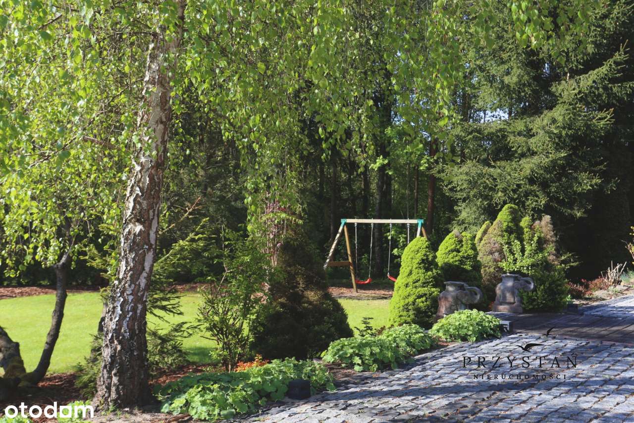 Wyjątkowy dom w sercu Kaszub | Posiadłość z ogrodem, lasem i stawem - Pełny obrazek: 5/20