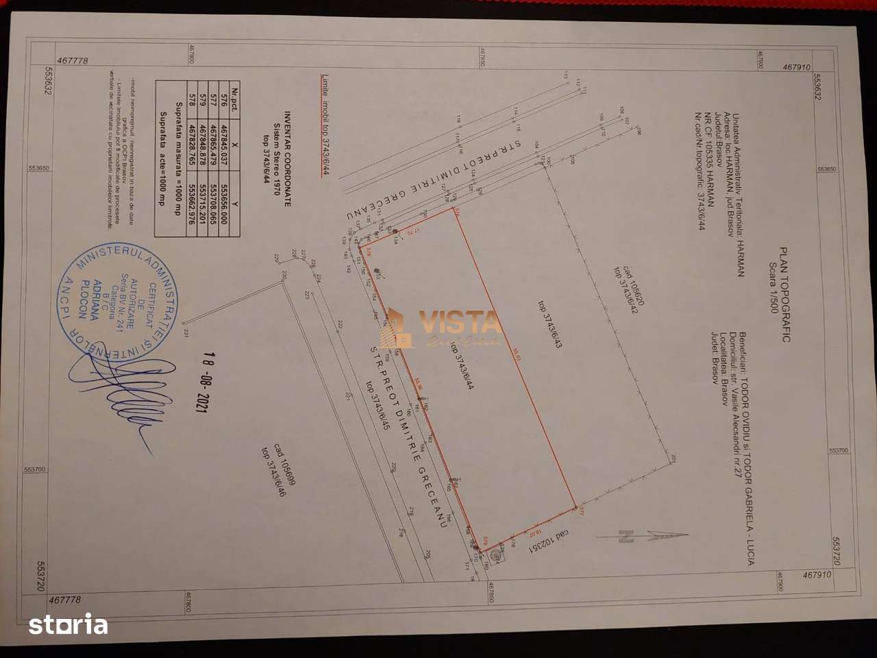 Teren pretabil constructie Duplex - Imagine principală: 4/6