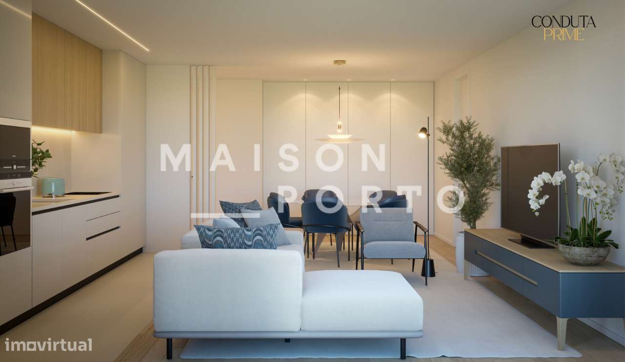 Apartamento T2 com Varanda em Condomínio Fechado na Avenida Conduta - Grande imagem: 3/26