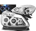 FAROS ANGEL EYES PARA RENAULT CLIO 3 05-09 CROMADOS - 1