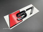 Emblema Premium Audi S3 S4 S5 S6 S7 S8 Negru - 5