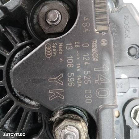 Alternator Opel Vectra | Signum | Saab 9-5 | 2.2 D | 0124525030 | Dezmembrari Auto Multimarca: Stoc - 6