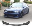 SPOILER LIP FRONTAL PARA BMW E46 SÉRIE 3 LOOK M3 CARBONO - 1