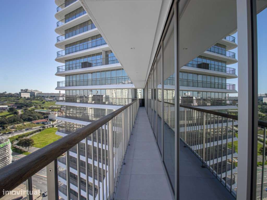 Apartamento T2 com varanda, estacionamento no Condomínio Infinity-33