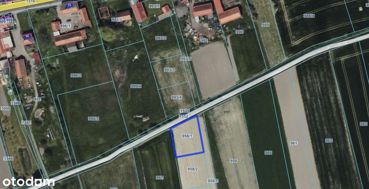 Działka budowlana 1082 m² w Kamienicy – uzbrojona, gotowa pod zabudowę-7
