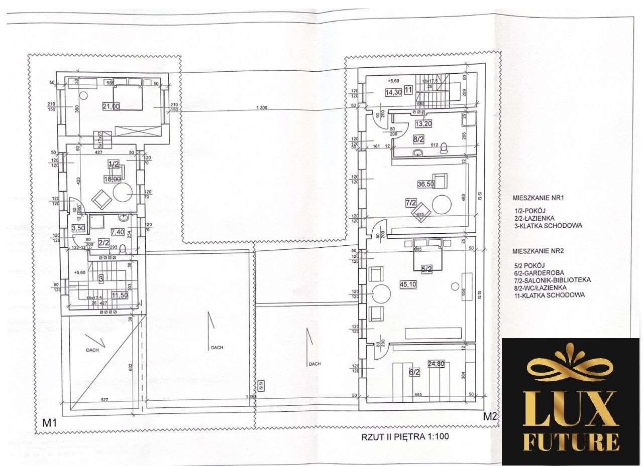 Dwupiętrowy apartament w centrum - pełna własność!-5