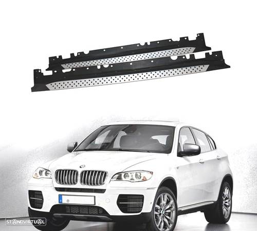 ESTRIBOS LATERAIS PACK M PARA BMW X6 E71 08+ - 1