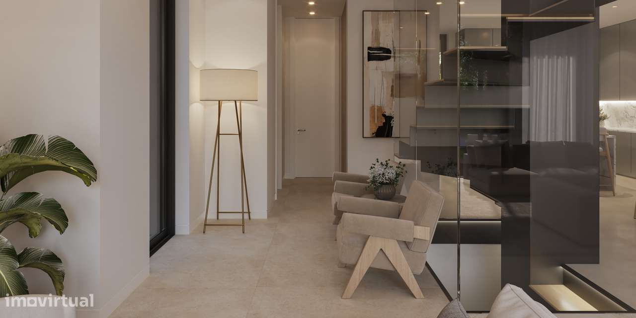 Moradia T4 com piscina, garagem e vista jardim e serra-7