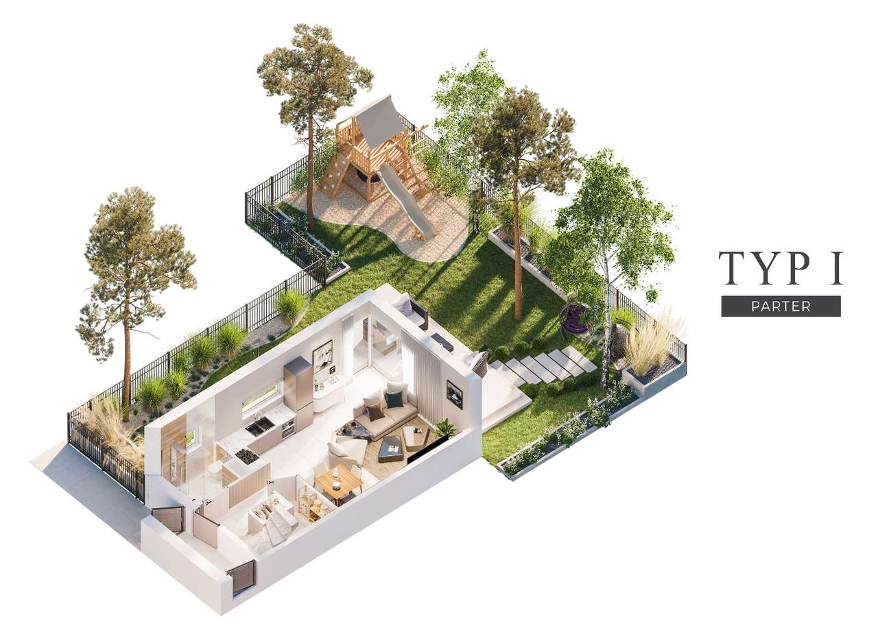 Nowoczesny dom w zielonej okolicy | 4 pokoje | 2 łazienki | Wawer-14