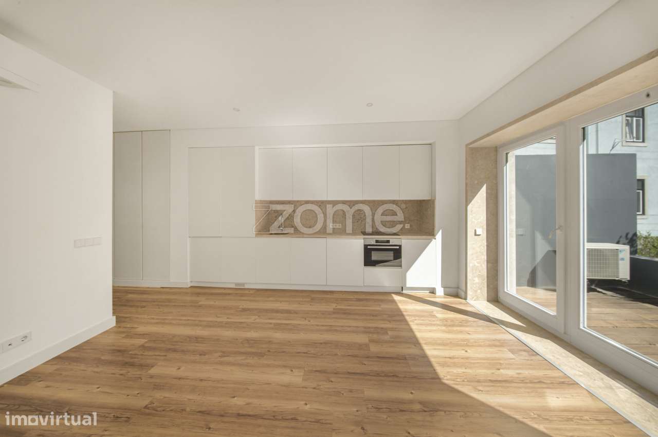 T1 com Terraço para Jardim - Grande imagem: 5/16