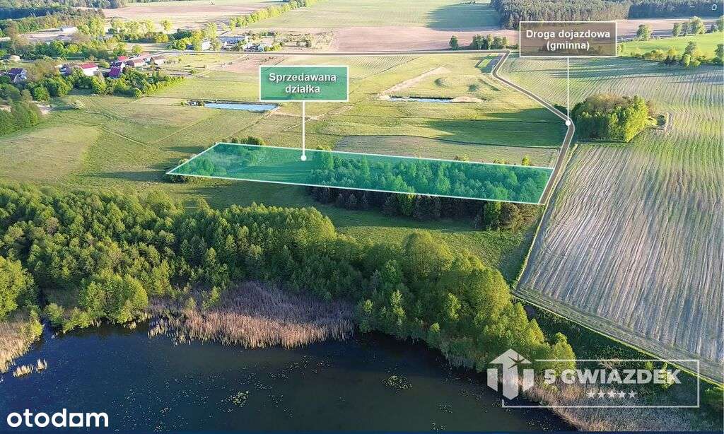 Działka rekreacyjna nad jeziorem - możliwy podział - Pełny obrazek: 5/18