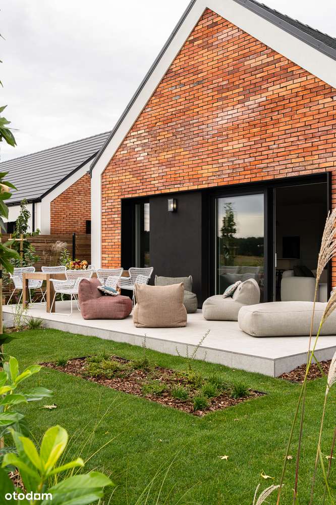 Nowoczesny dom parterowy z garażem w gm. Kobierzycach - Pełny obrazek: 4/9