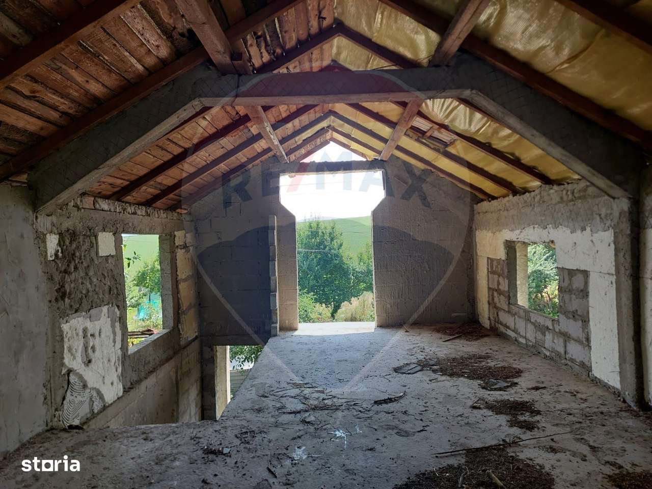 Casa nefinalizata de vanzare in Tisa Silvestri com. Odobesti - Imagine principală: 5/14