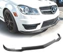 SPOILER LIP FRONTAL PARA MERCEDES W204 C63 11-14 CARBONO - 1