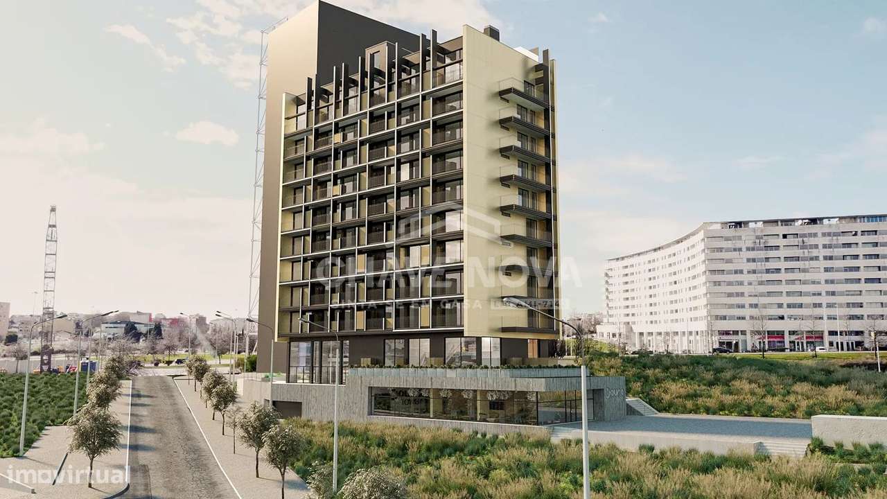 Apartamento T0 c/ Varanda e com piscina | Douro Tower – Santa Marinha-10