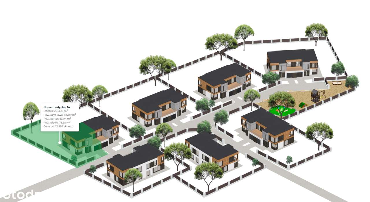 Nowoczesny dom 157m2 z lasem i dostępem do rzeki w Sośnicowicach - Pełny obrazek: 2/7