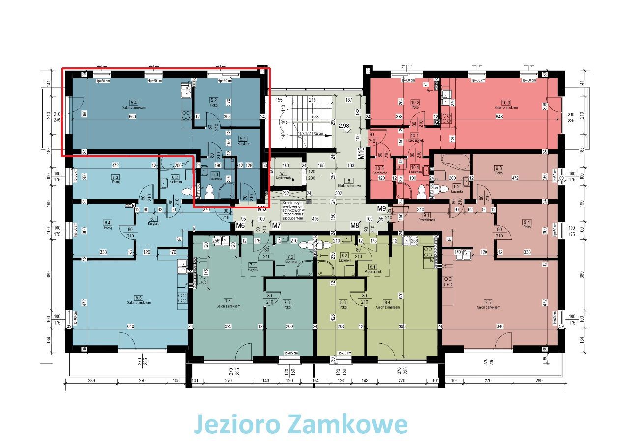 Bydgoska 23, centrum, 2 pokoje, widok na j.Zamkowe