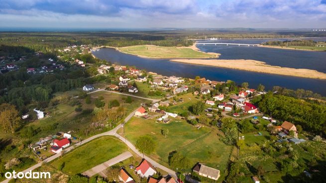 Piękna działka wyspie KARSIBÓR 200 m od wody.