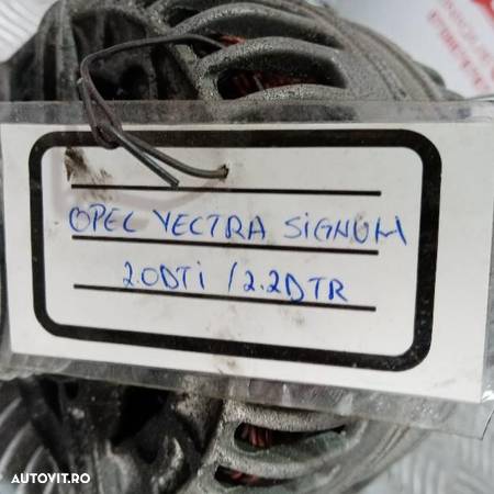 Alternator Opel Vectra | Signum | Saab 9-5 | 2.2 D | 0124525030 | Dezmembrari Auto Multimarca: Stoc - 5