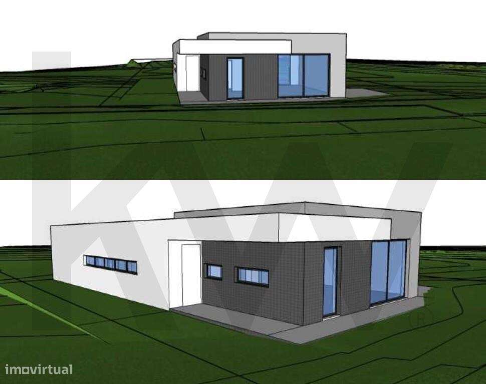 Terreno com projeto aprovado - Moradia Térrea T3 - Grande imagem: 2/9