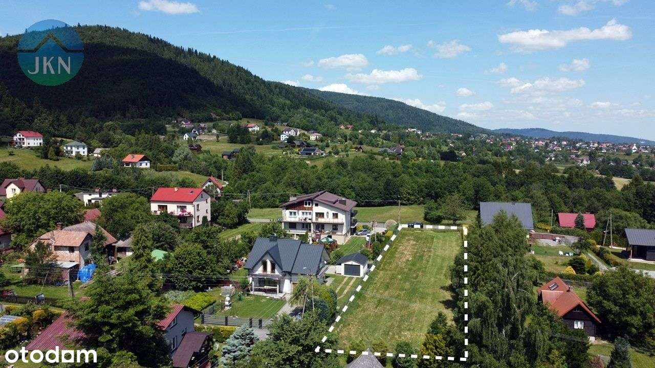 Widokowa działka z pozwoleniem na budowę - Pełny obrazek: 2/15