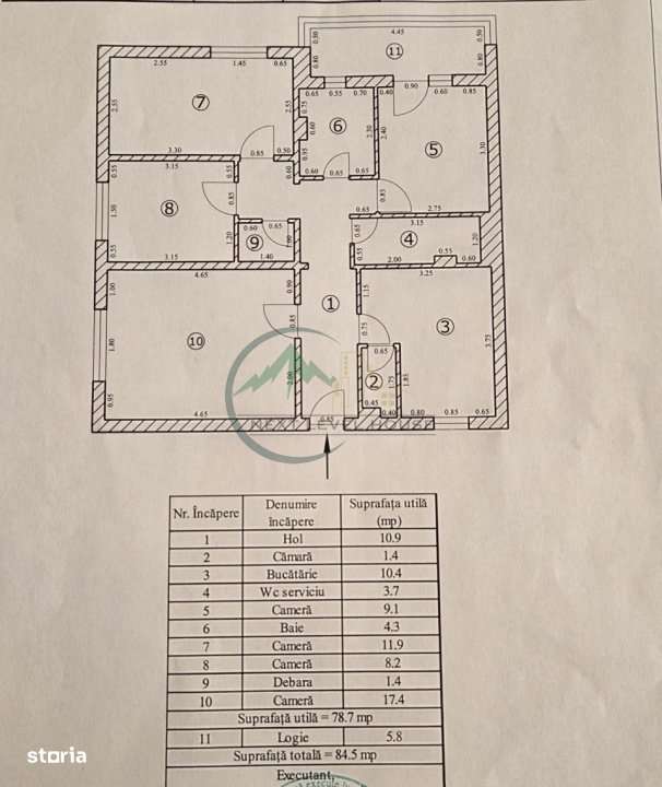 Apartament 4 camere, Judetean - Astra - Rezervat - Imagine principală: 4/17