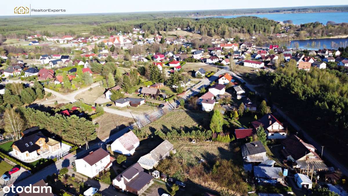 Duża działka z domem i nowymi WZ 400 m od jeziora!-10