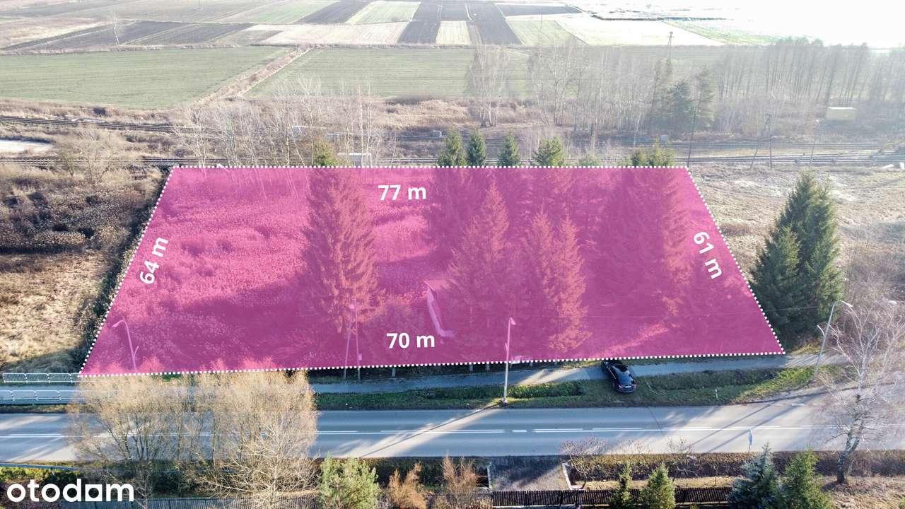 46 ar przy obwodnicy – duża działka z zabudową i mediami | Sobów - Pełny obrazek: 4/15