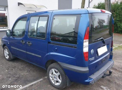 FIAT DOBLO L1 L2 FL od2000 HAK HOLOWNICZY + MODUŁ + WIĄZKA + GNIAZDO + ADAPTER 7PIN/13P - 12