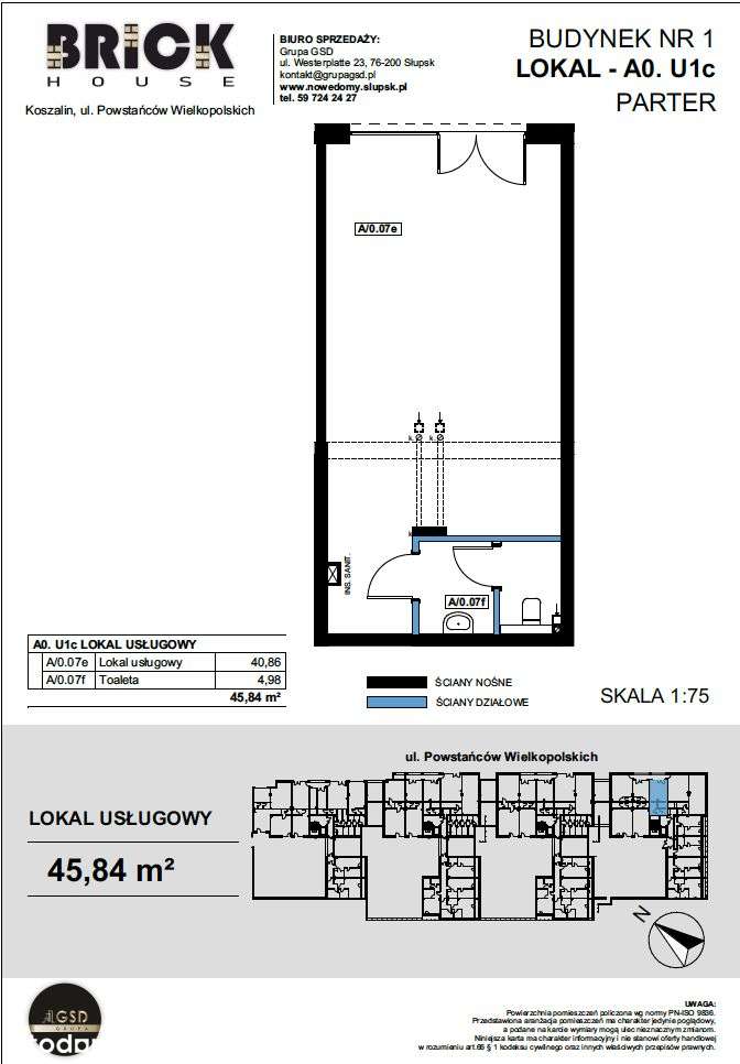 Nowe lokale usługowe - inwestycja Brick House - Pełny obrazek: 3/6
