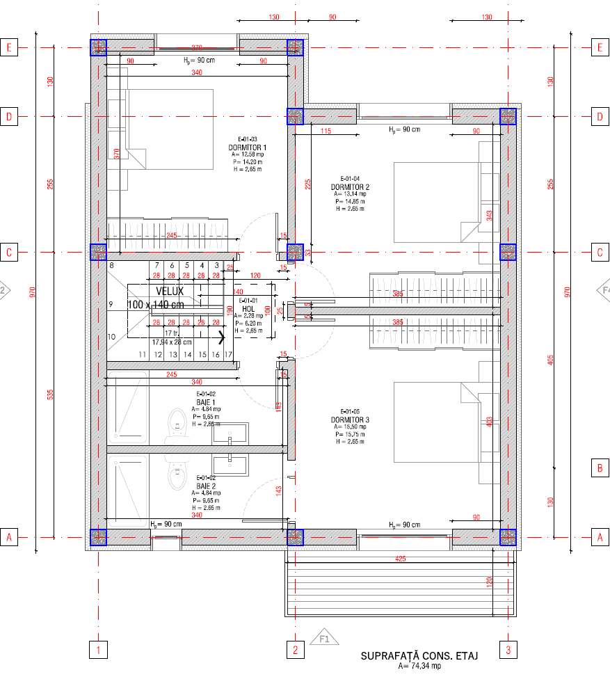 Vila/Casa individuala 4 camere-425 mp/Com.Berceni-4
