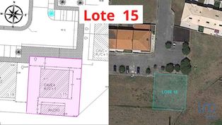 Terreno para construção em Aveiro de 329,00 m2