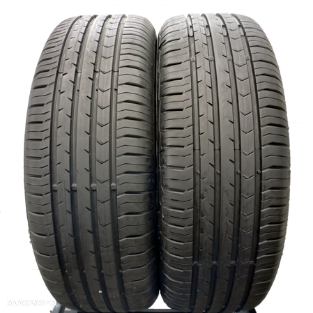 2 x CONTINENTAL 215/65 R15 96H 7.8mm ContiPremiumContact 5 Lato DOT18 JAK NOWE - 1