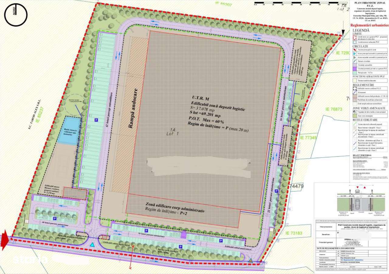 Teren De Vanzare In Sebes, Ideal Parc Logistic. Supr. 70000 mp-0